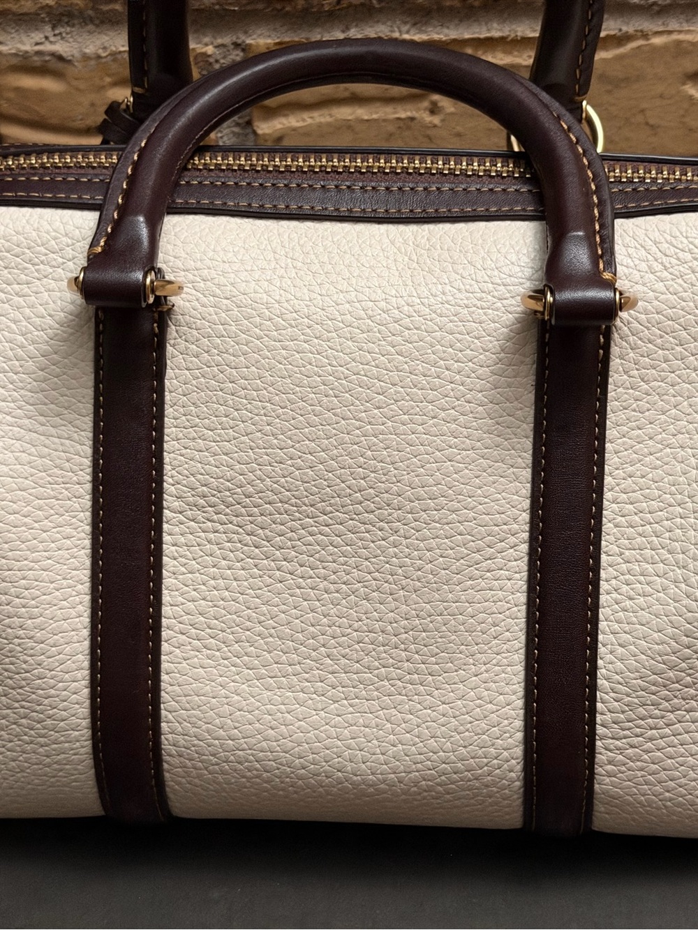 Coach Ruby Satchel 25 in chalk - Picture 2 of 15